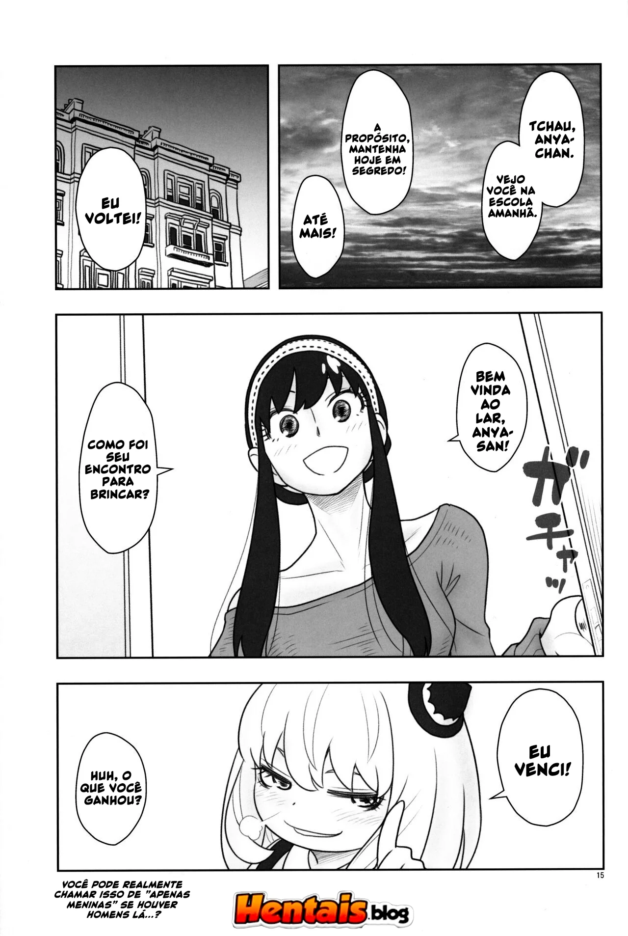 Loli Piranha Dando a Buceta para a Piroca Grande em um Hentai HQ Brasileiro