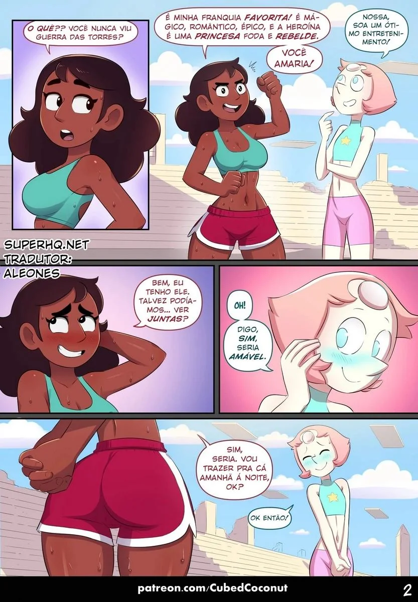 Steven Universe: Piranhas de Beach City – Descobertas na Bucetinha da Pérola” em Hentai HQ