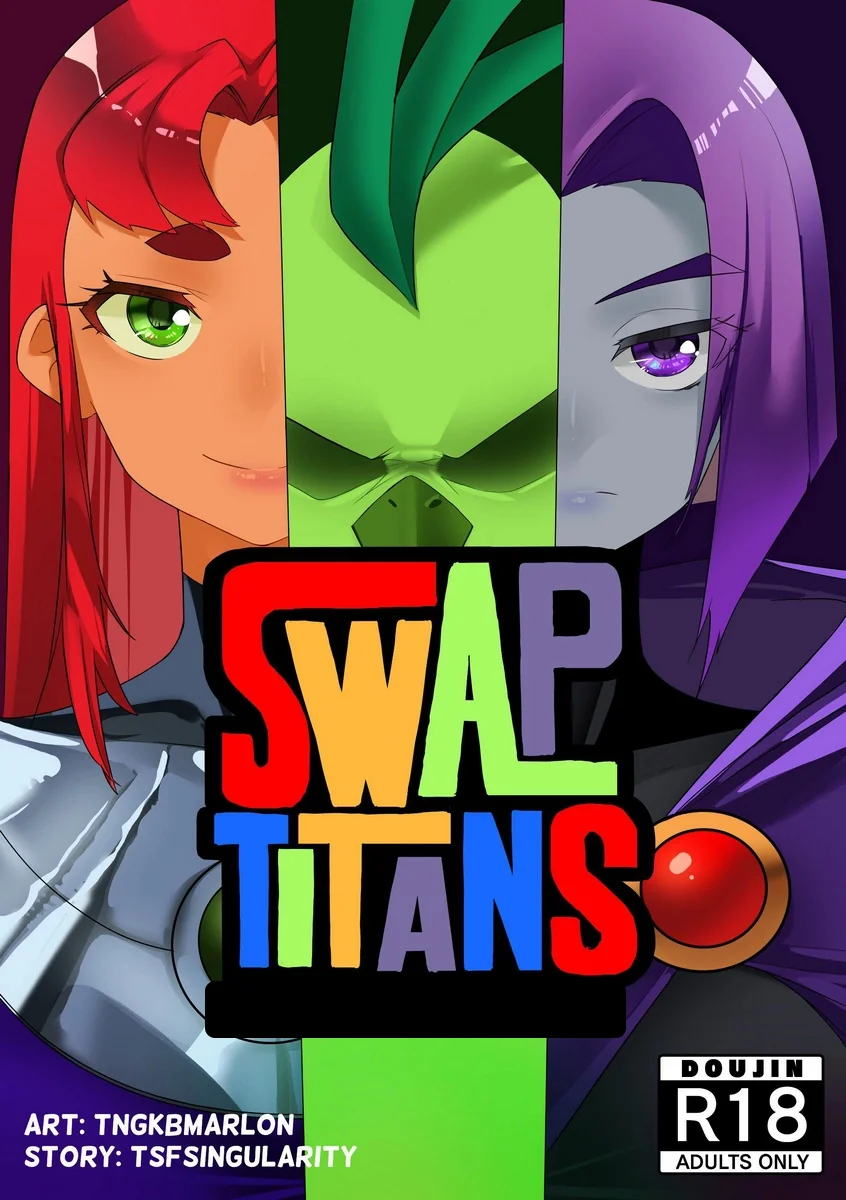 Troca de Corpos: Mutano e Ravena descobrem desejos ocultos em Teen Titans HQ Brasileiro