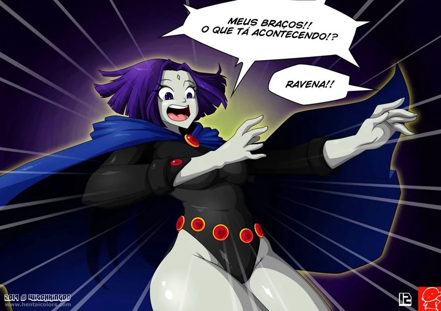 Teen Titans: Safadas do Robin Mexendo no Cristal Mágico em HQ Brasileiro