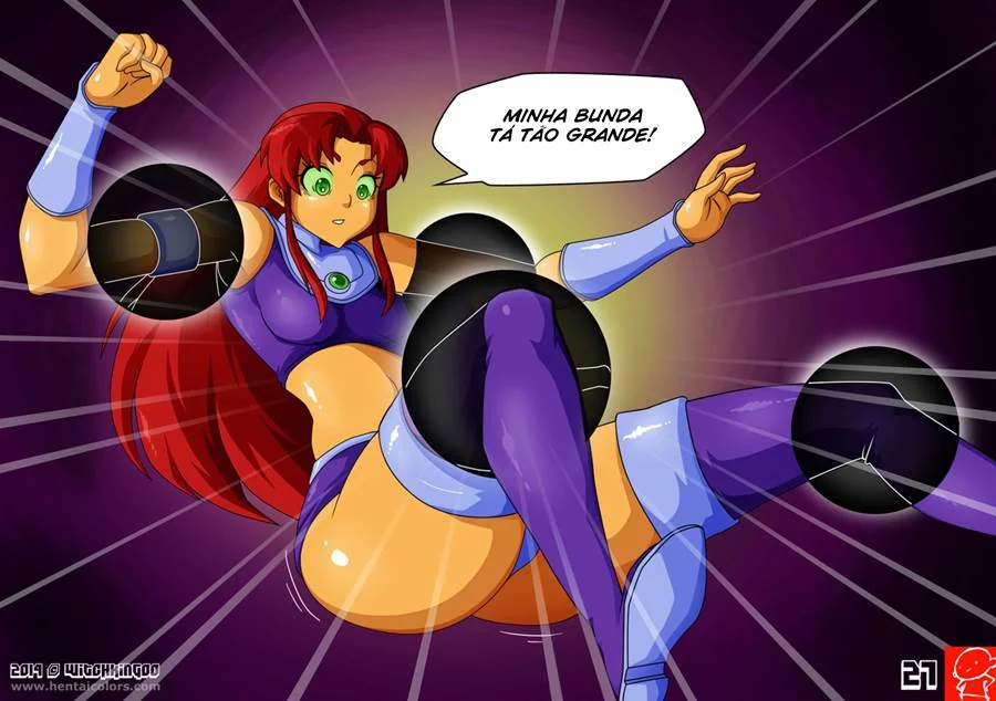 Teen Titans: Safadas do Robin Mexendo no Cristal Mágico em HQ Brasileiro