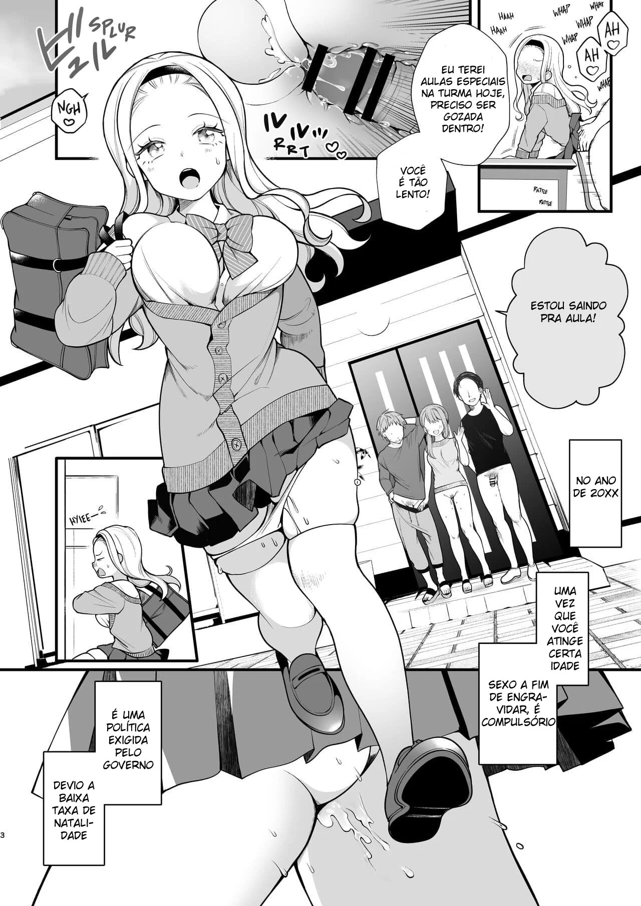 Impopular e Safada: Uma Jornada de Prazer em Hentai HQ Brasileiro