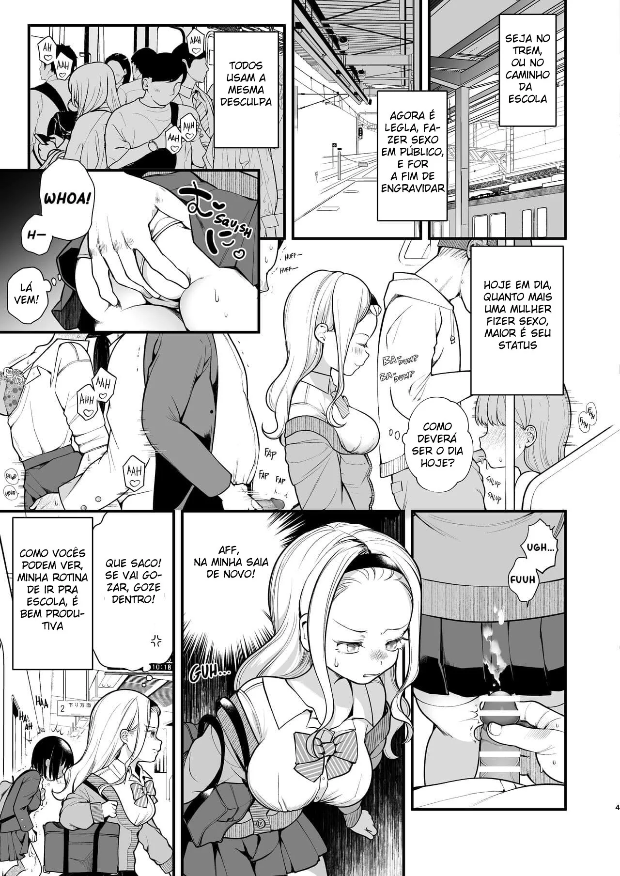 Impopular e Safada: Uma Jornada de Prazer em Hentai HQ Brasileiro
