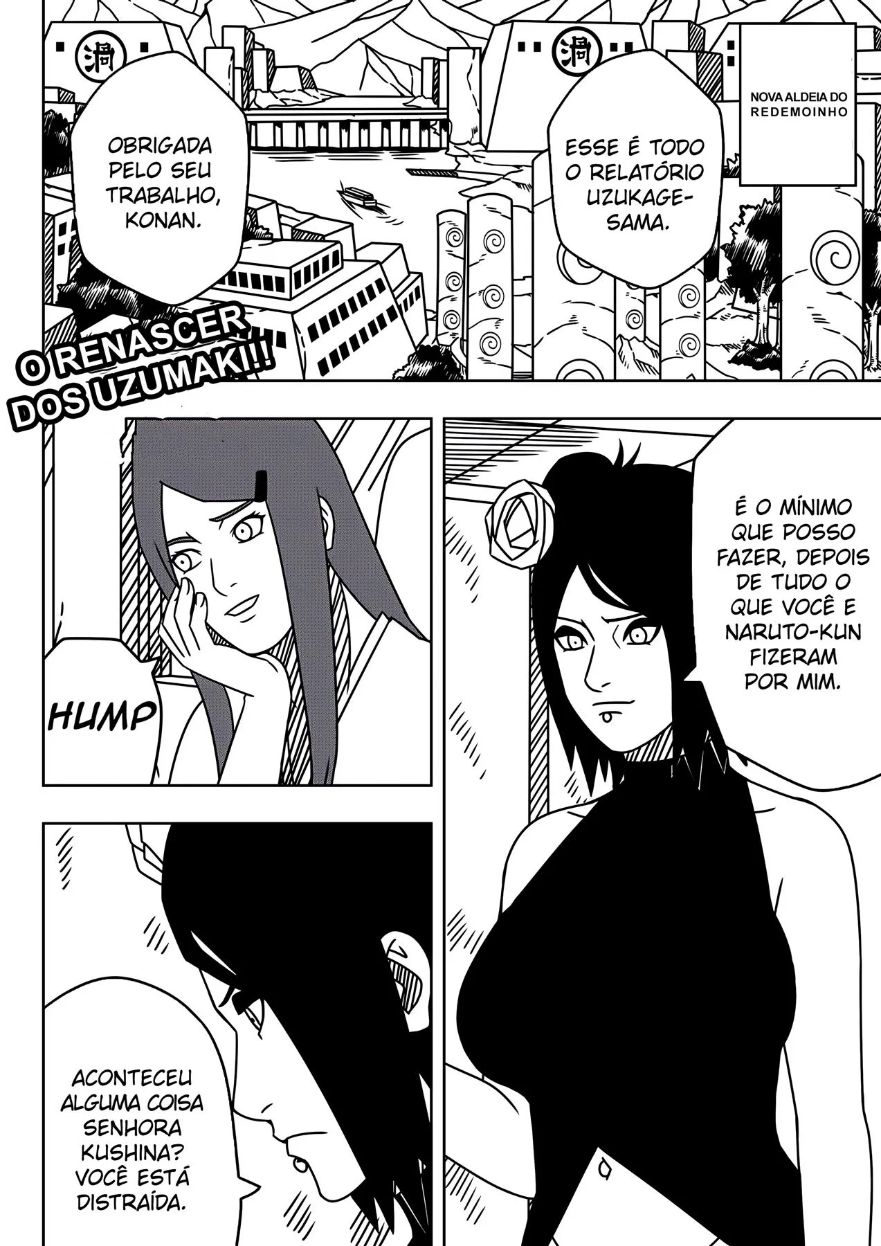 Naruto e Kushina: A Chupeta da Piranha