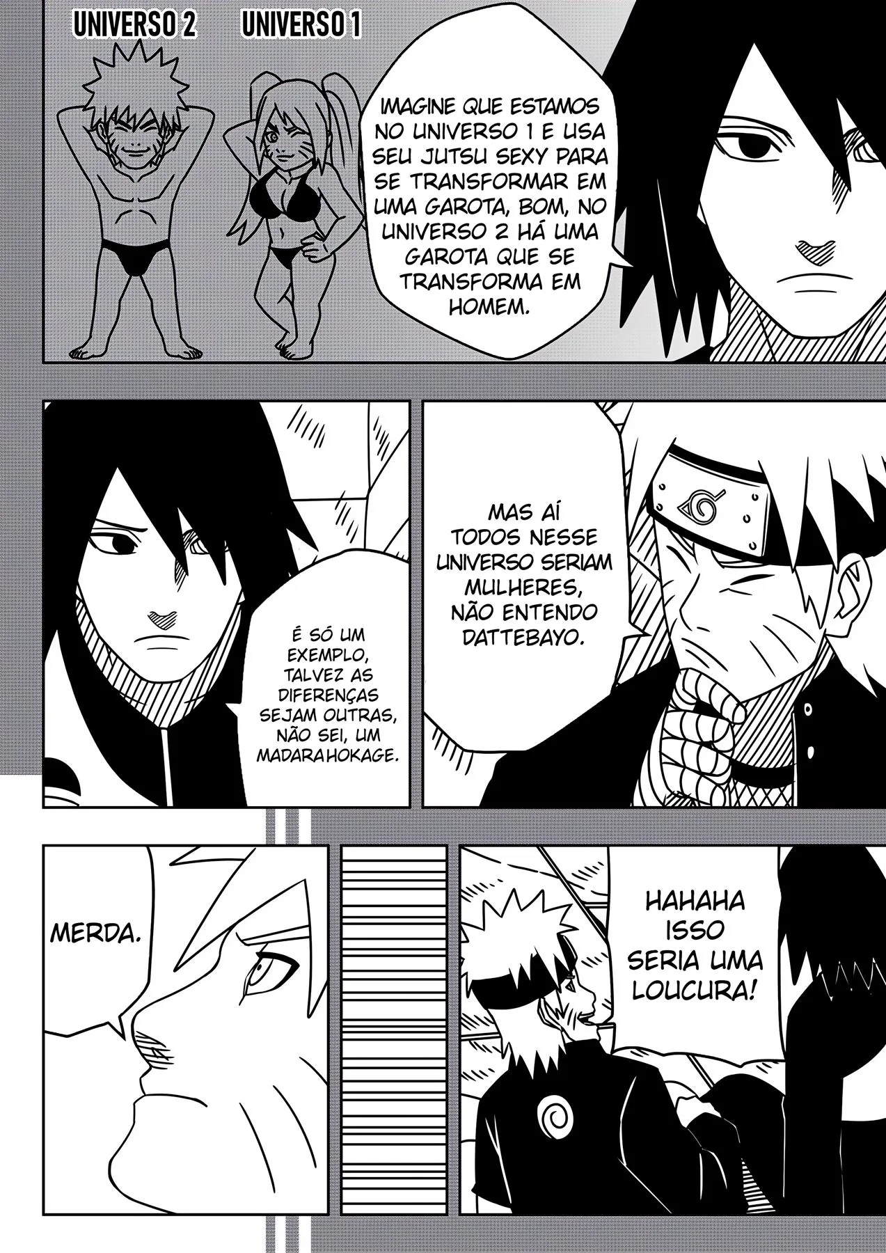 Naruto e Kushina: A Chupeta da Piranha