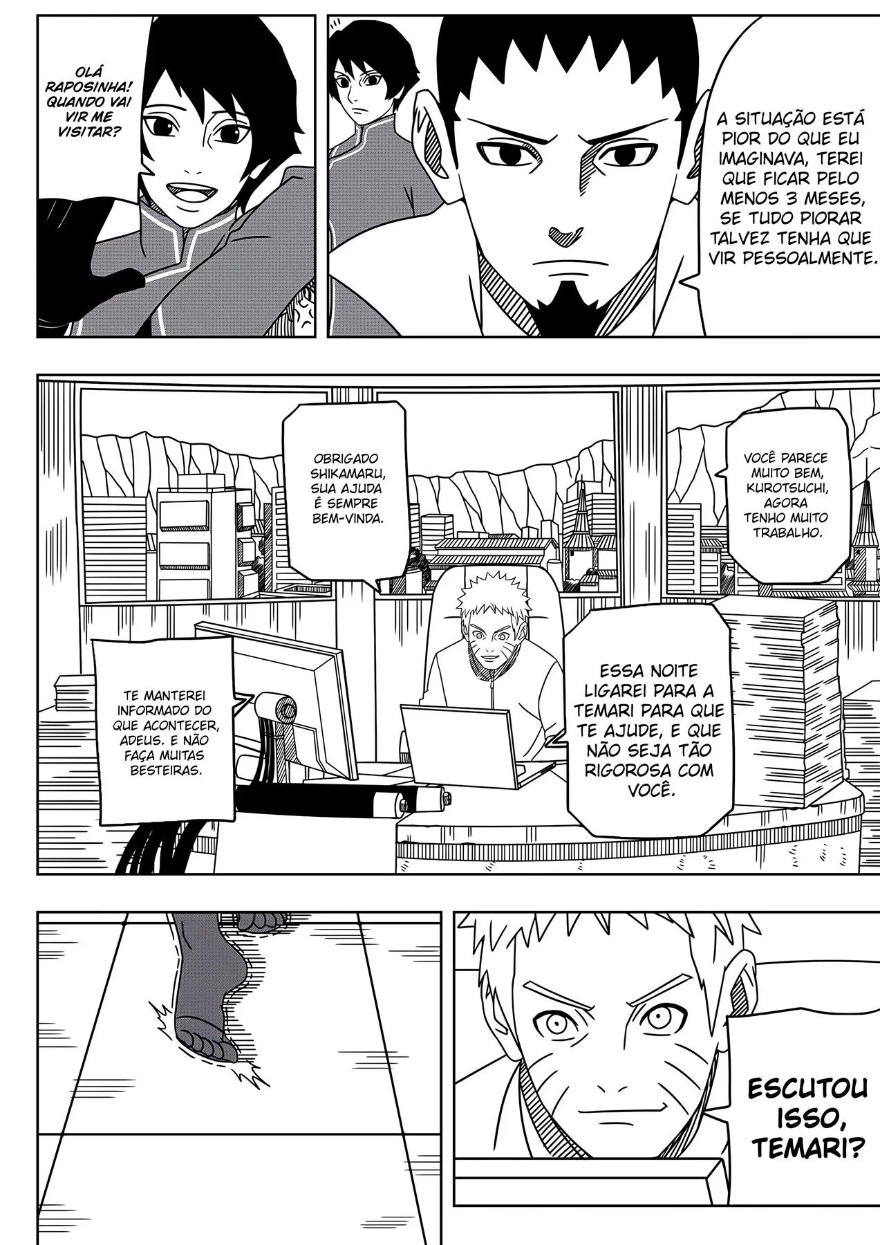 Naruto e Hinata em uma orgia inesquecível em HQ de sexo – Em Hentai HQ