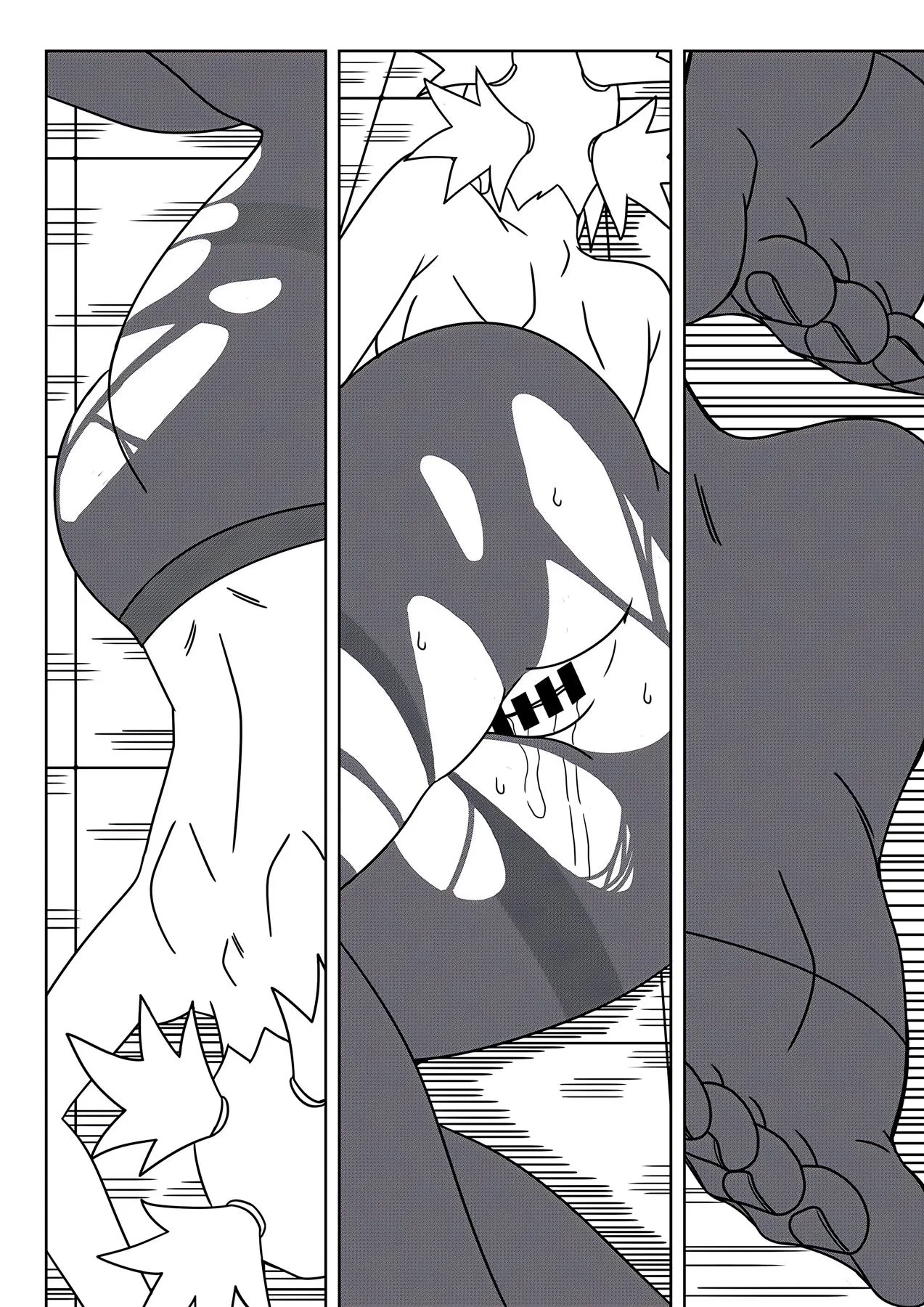 Naruto e Hinata em uma orgia inesquecível em HQ de sexo – Em Hentai HQ