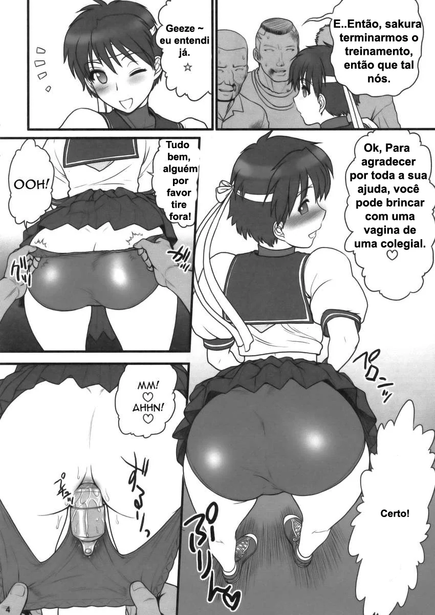 Colegial Piranha Dando Cu e Buceta para Professores Safados em Hentai HQ Brasileiro