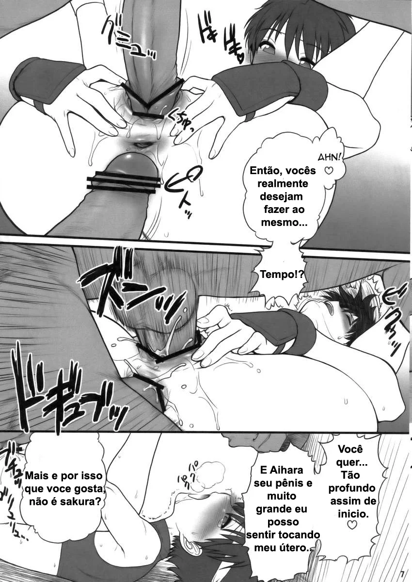 Colegial Piranha Dando Cu e Buceta para Professores Safados em Hentai HQ Brasileiro