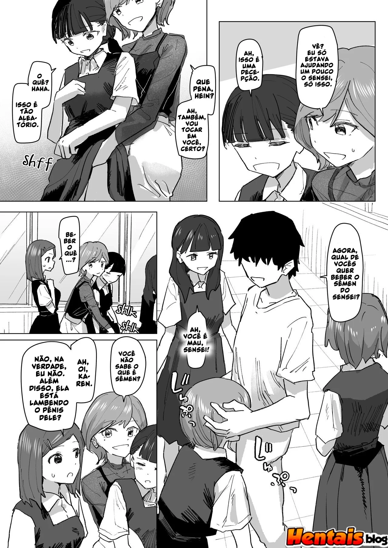 Mente Piranha: Aplicativo transforma bucetas em putarias em Hentai HQ Brasileiro