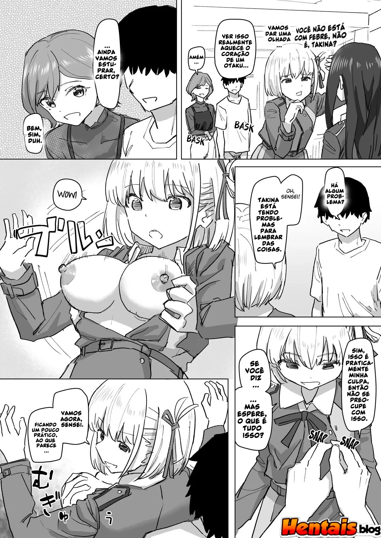 Mente Piranha: Aplicativo transforma bucetas em putarias em Hentai HQ Brasileiro