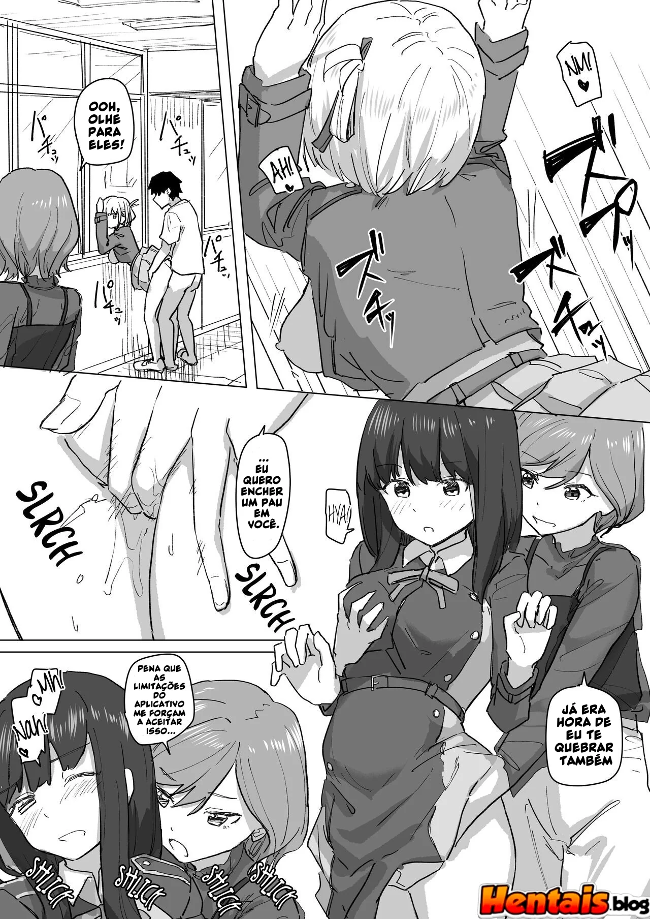Mente Piranha: Aplicativo transforma bucetas em putarias em Hentai HQ Brasileiro