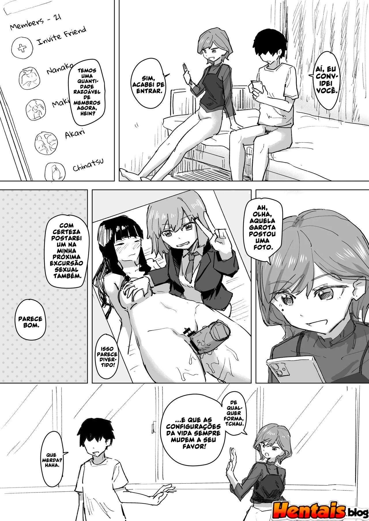 Mente Piranha: Aplicativo transforma bucetas em putarias em Hentai HQ Brasileiro