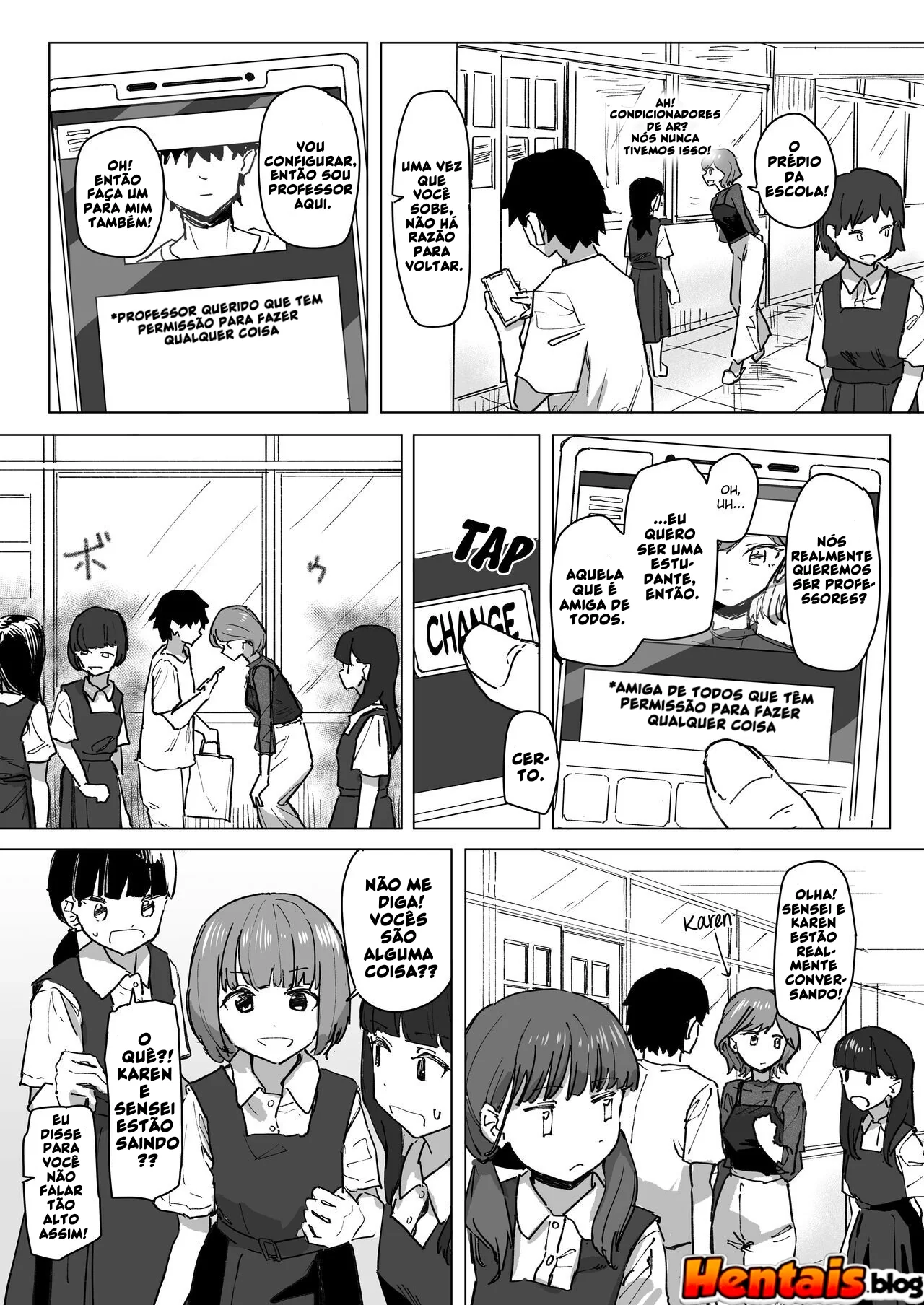 Mente Piranha: Aplicativo transforma bucetas em putarias em Hentai HQ Brasileiro