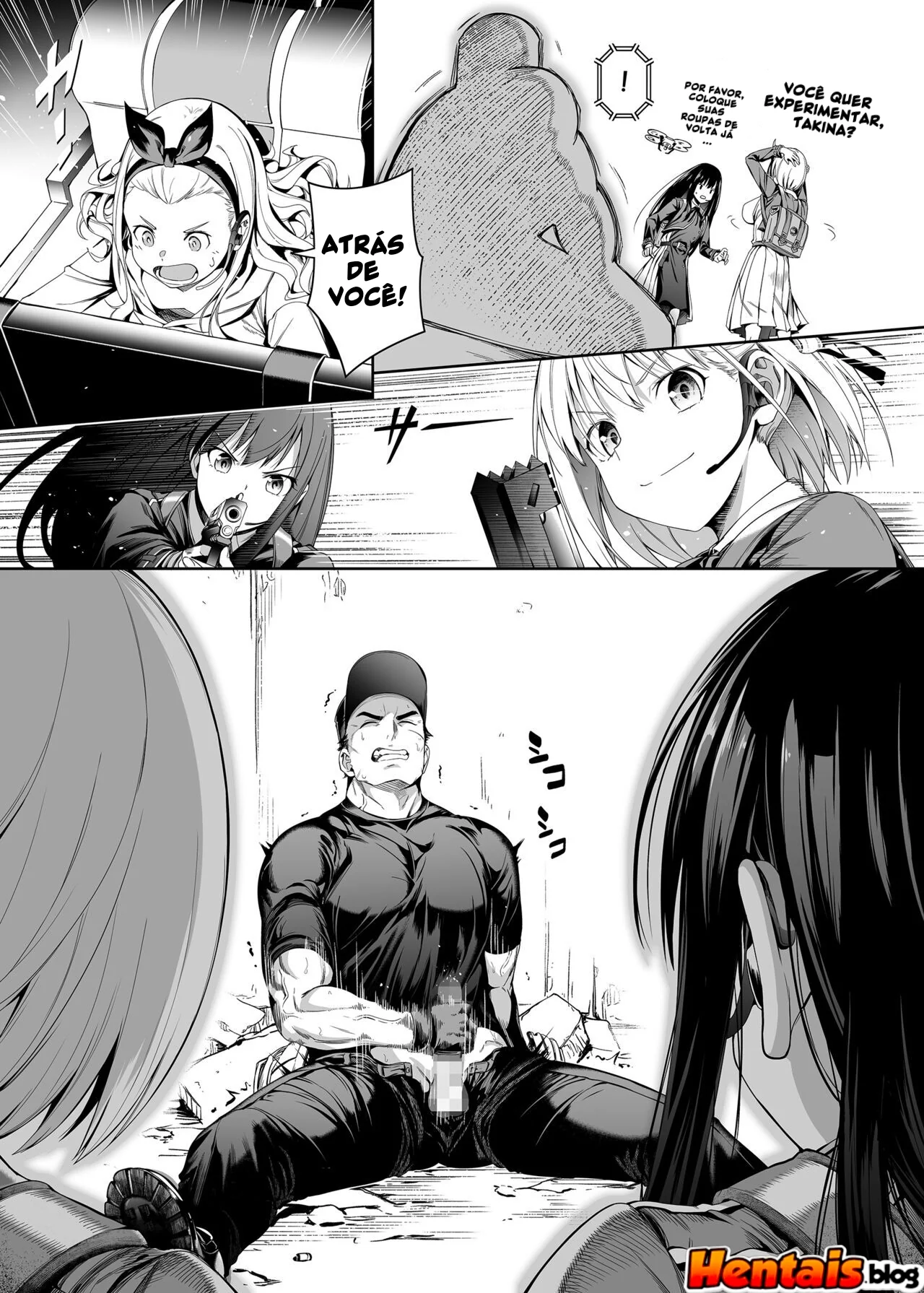 Piranhas Usando o Corpo Como Arma – Hentai HQ Brasileiro