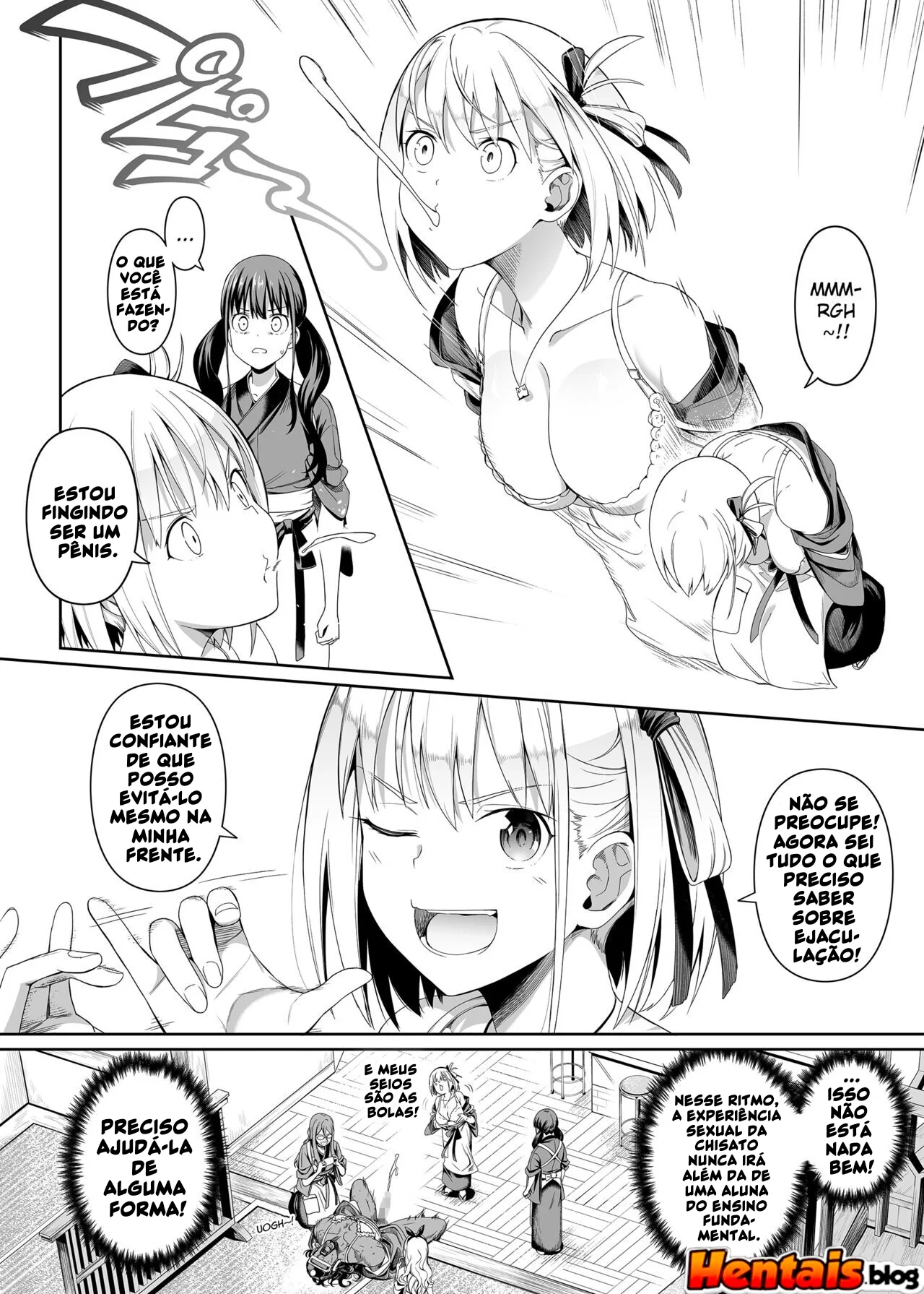 Piranhas Usando o Corpo Como Arma – Hentai HQ Brasileiro