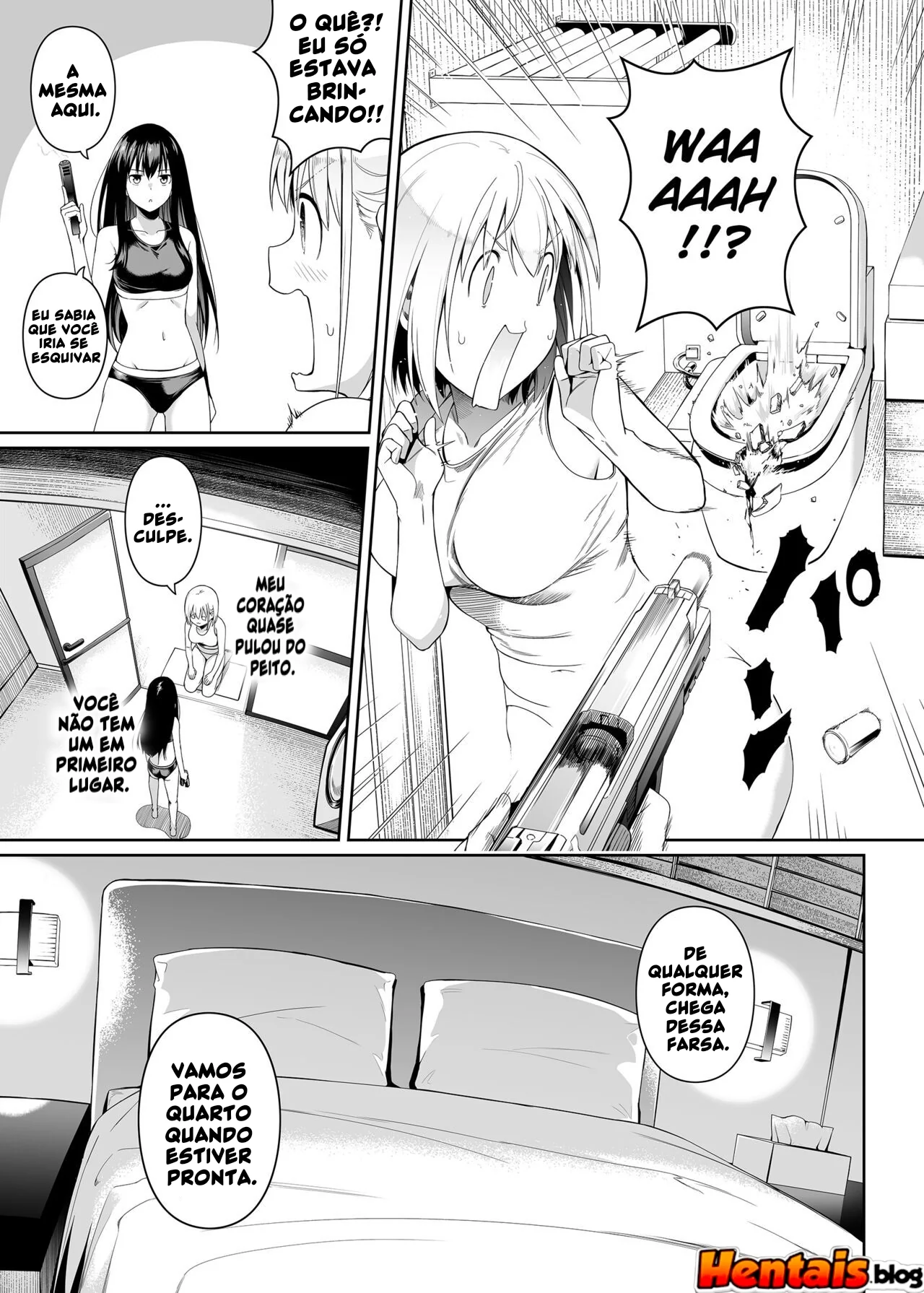 Piranhas Usando o Corpo Como Arma – Hentai HQ Brasileiro
