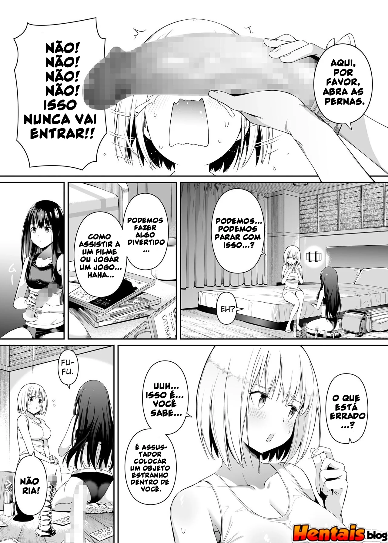Piranhas Usando o Corpo Como Arma – Hentai HQ Brasileiro