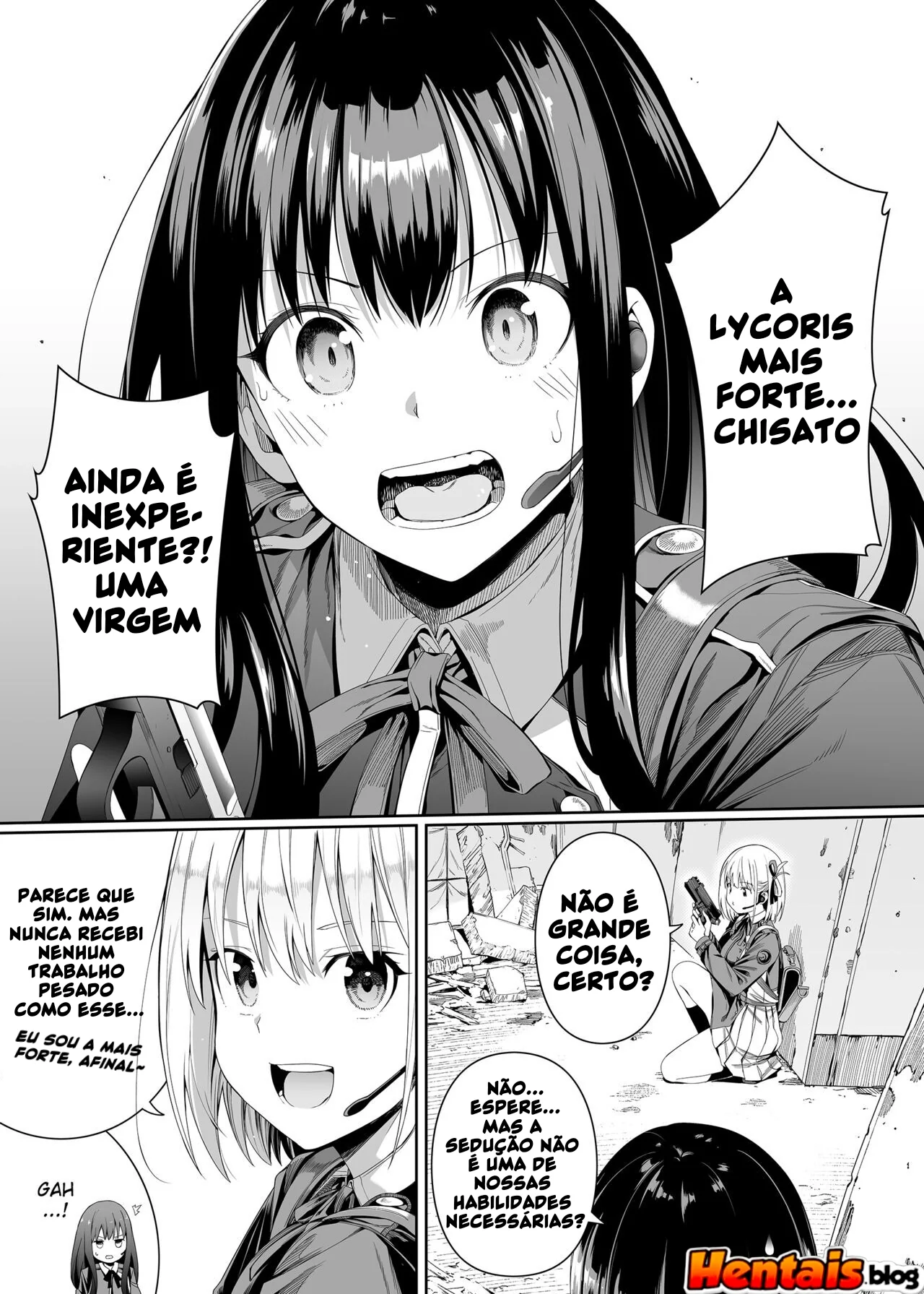 Piranhas Usando o Corpo Como Arma – Hentai HQ Brasileiro