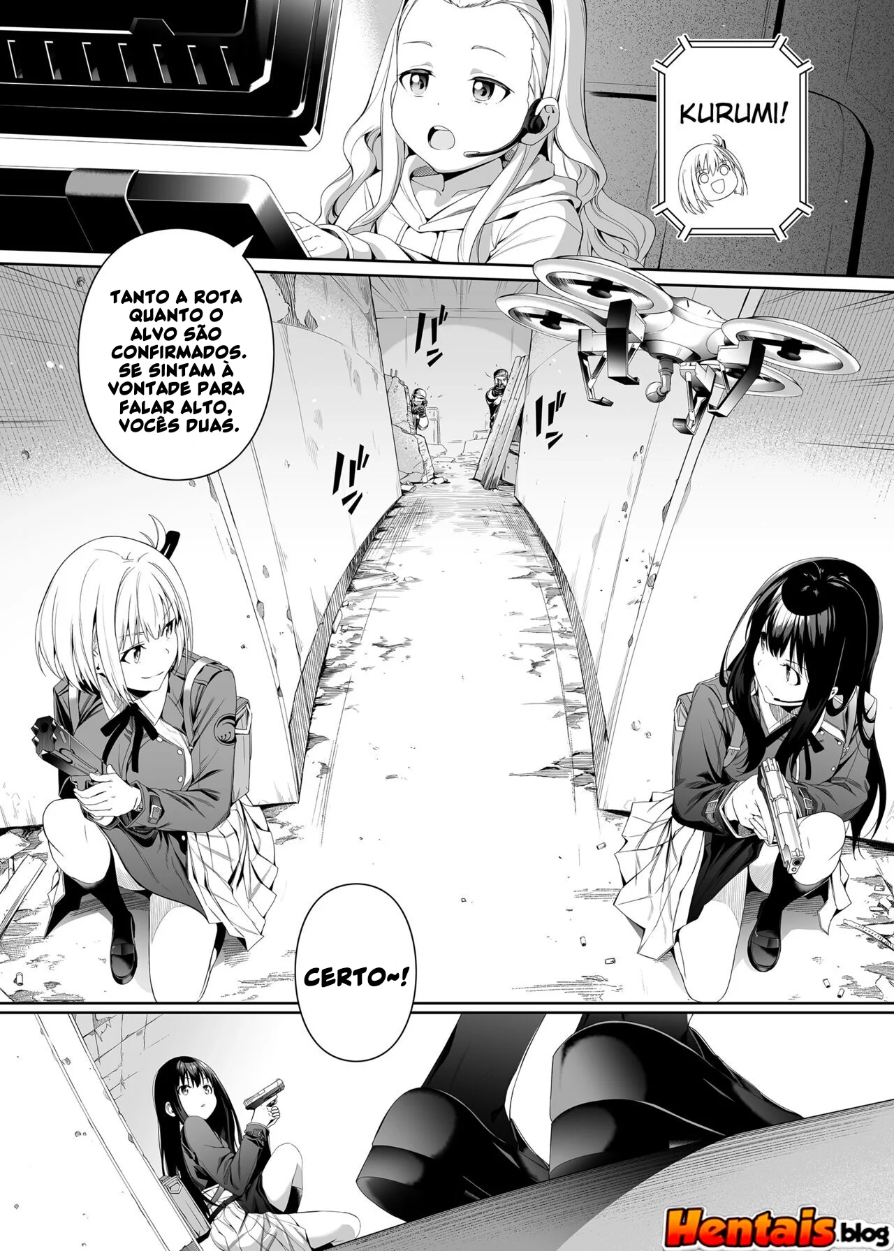 Piranhas Usando o Corpo Como Arma – Hentai HQ Brasileiro
