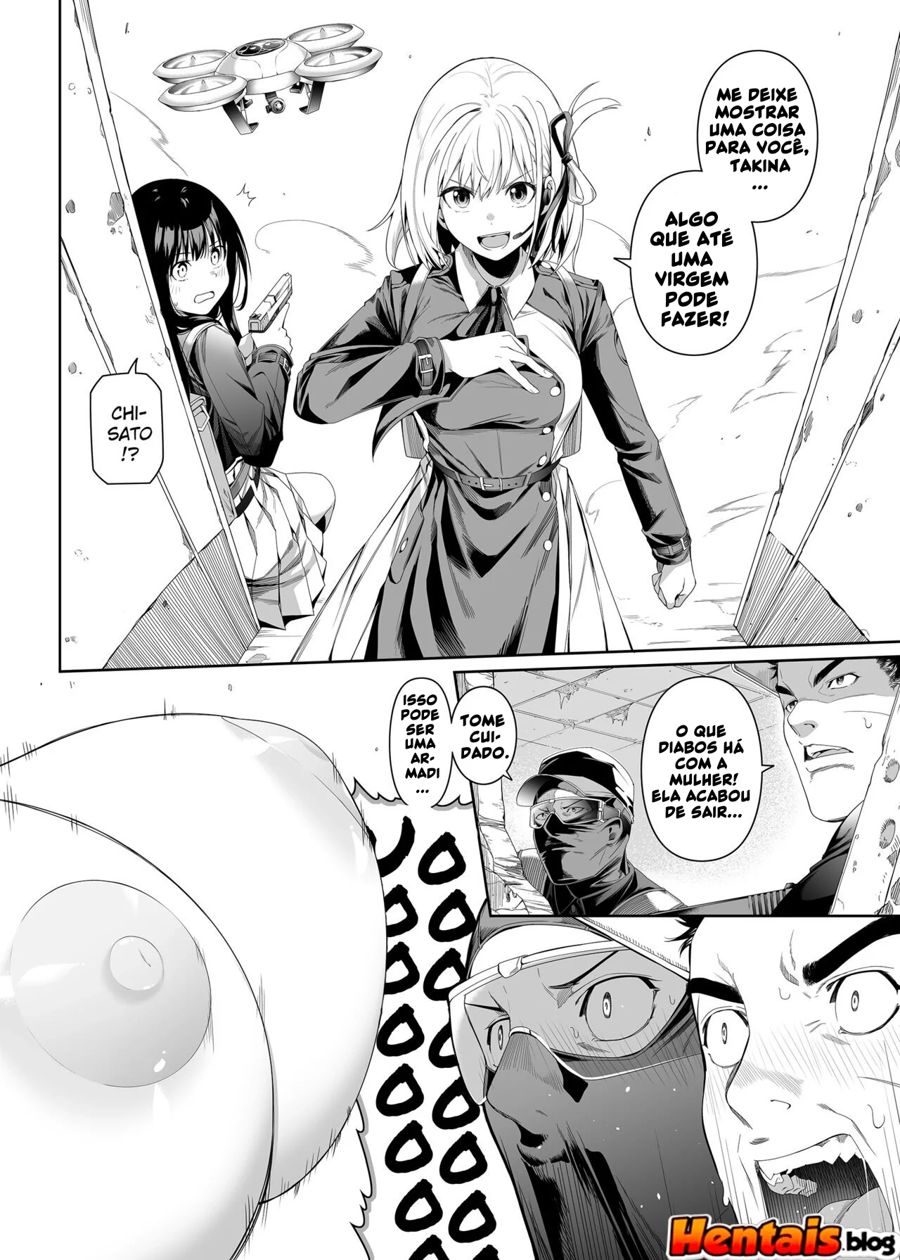 Piranhas Usando o Corpo Como Arma – Hentai HQ Brasileiro