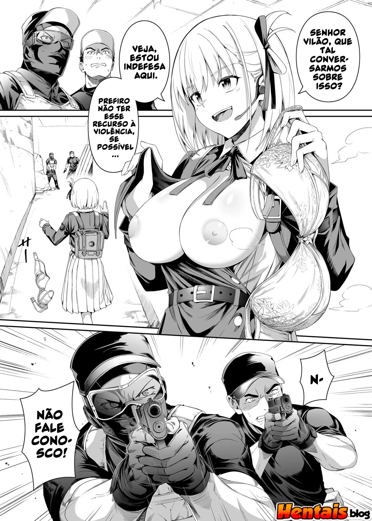 Piranhas Usando o Corpo Como Arma – Hentai HQ Brasileiro