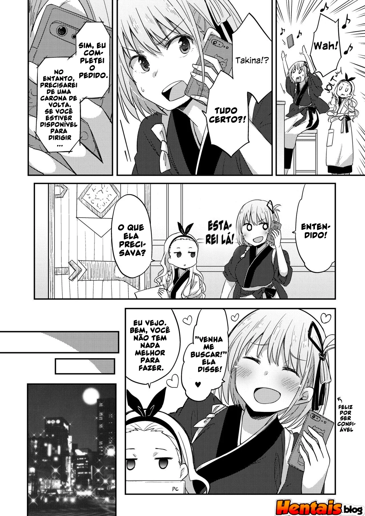 Chisato leva rola no ombro e é cuidada por takina inoue – Hentai HQ Brasileiro
