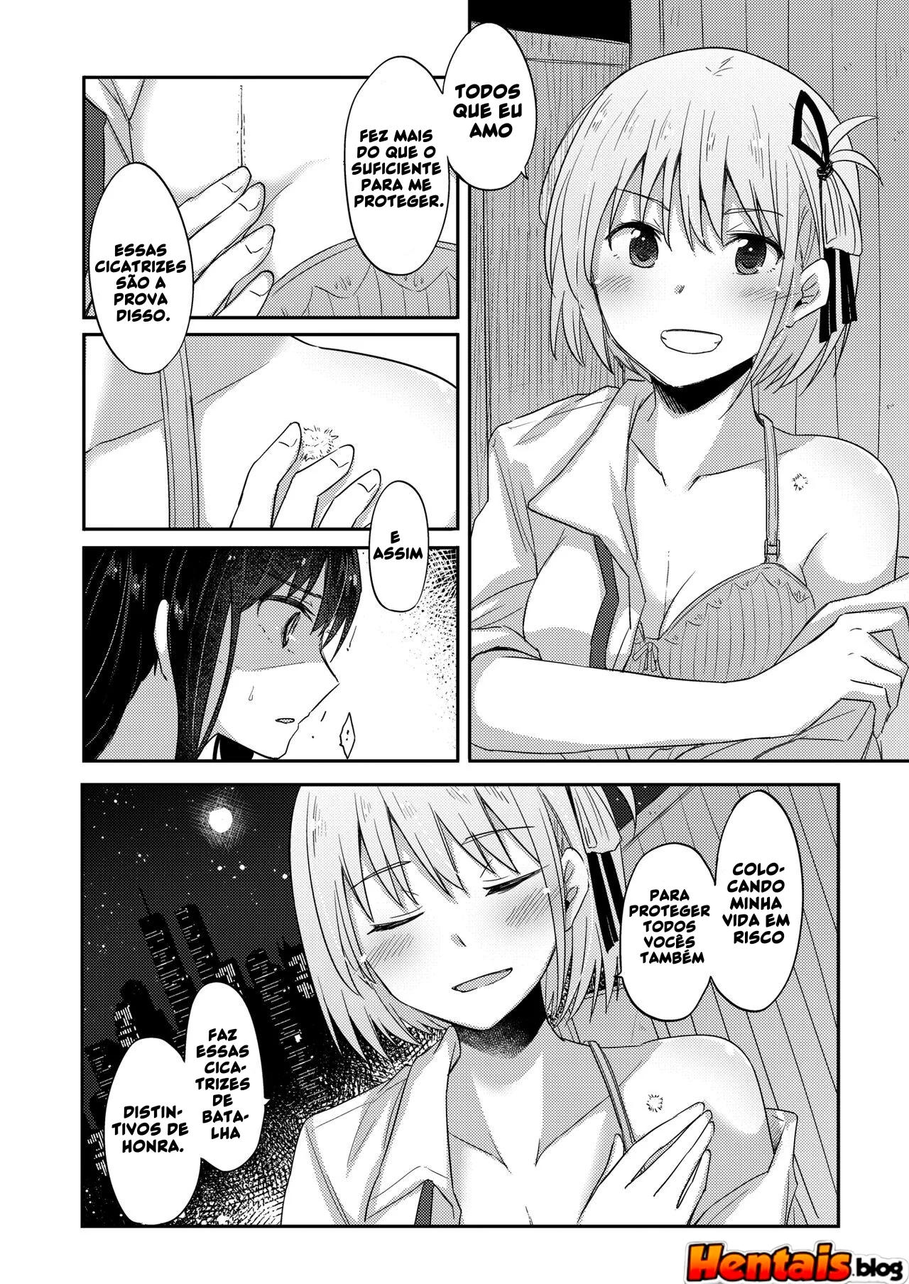 Chisato leva rola no ombro e é cuidada por takina inoue – Hentai HQ Brasileiro