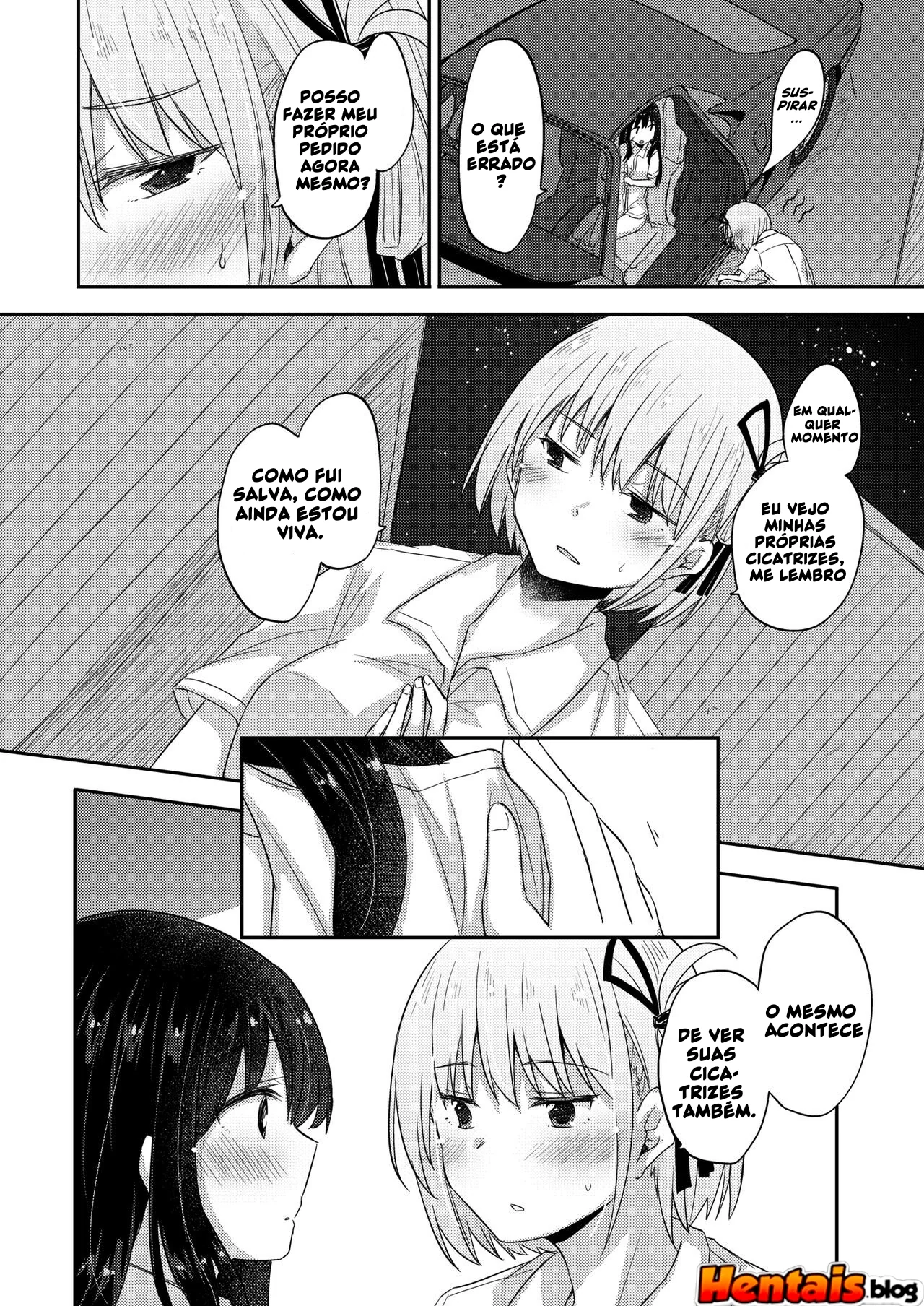 Chisato leva rola no ombro e é cuidada por takina inoue – Hentai HQ Brasileiro