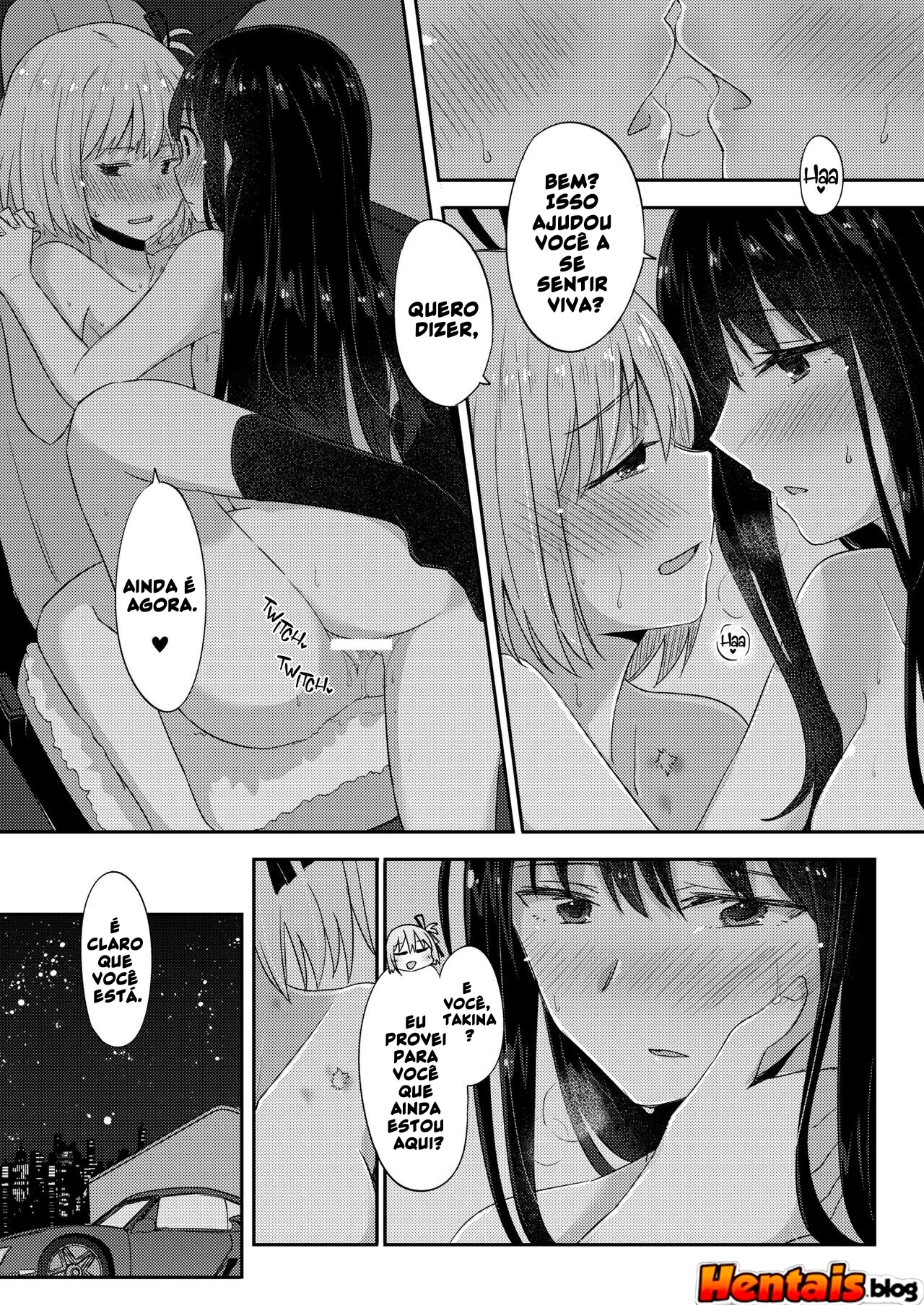 Chisato leva rola no ombro e é cuidada por takina inoue – Hentai HQ Brasileiro