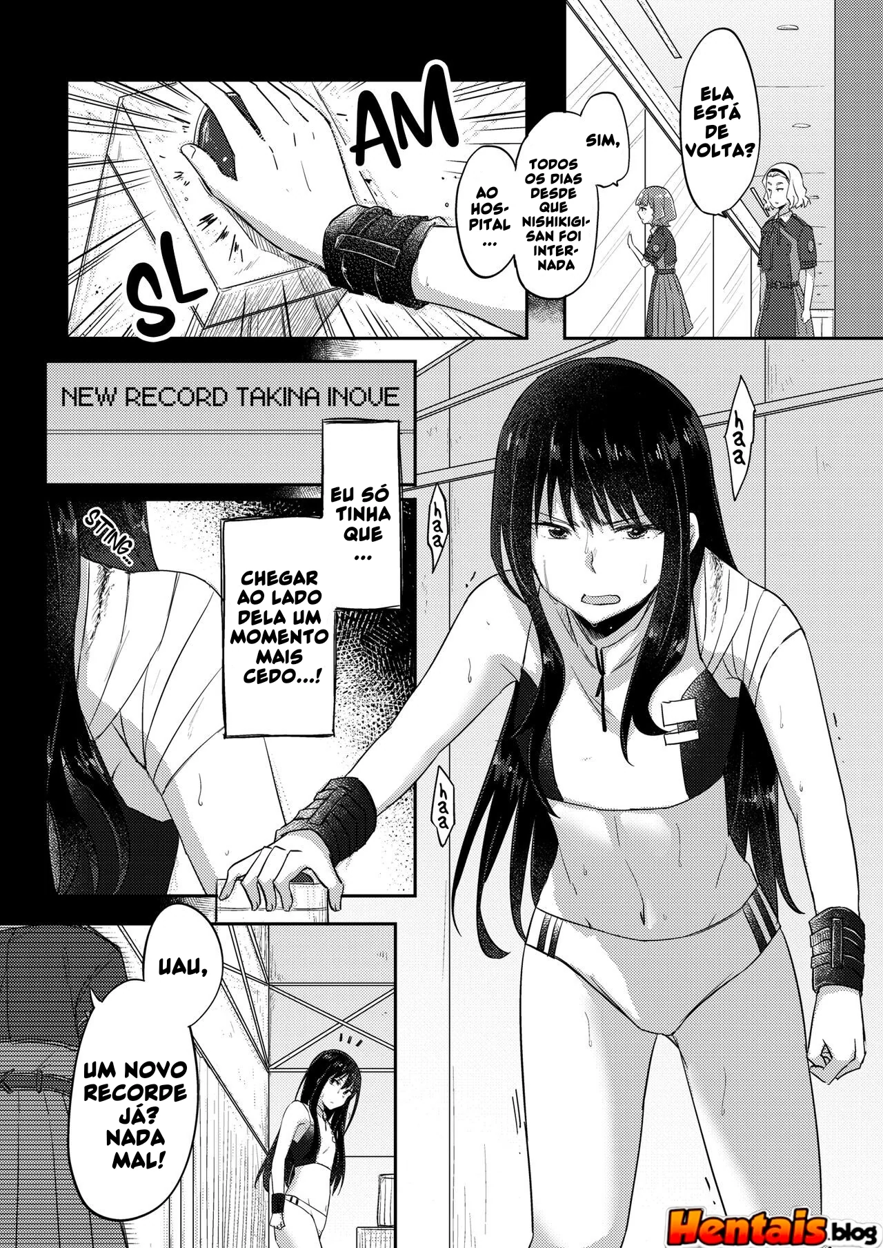 Chisato leva rola no ombro e é cuidada por takina inoue – Hentai HQ Brasileiro